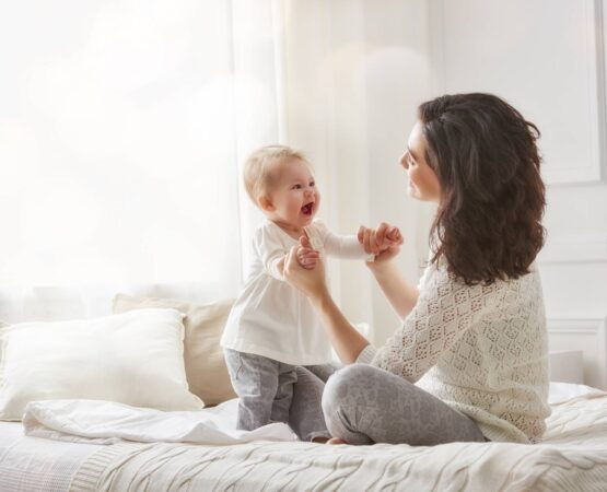 passage au lit d'enfant 